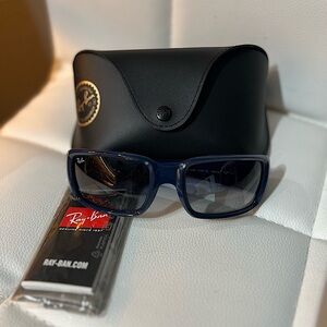 Ray-Ban RB4338 Sunglasses gradient dark blue size 59-20-125 Brand New!!